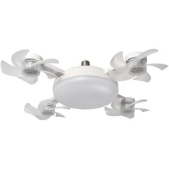 Intelligent ceiling light electric fan light Kitchen high wind power Silent Easy to clean e27 Screw Fan Light Restaurant Fan Eye