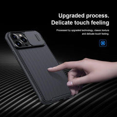 Étui de protection unique pour appareil photo pour iPhone 14 Pro Max / pour iPhone 13 Pro, avec cache coulissant protecteur pour appareil photo, coque rigide pour iPhone 12 mini, ajustée, fine, antichoc, avec cache coulissant pour appareil photo