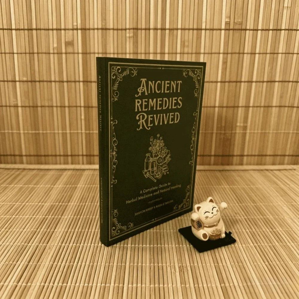 Ancient Remedies Revived Book English Herbal Lovers Paperback Natural Plant Medicine Self Healing Health Guide Free Shipping