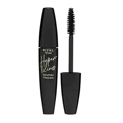 Rival Loves Me Maskara Hyperlicious Volumizing Mascara - 12 ml, Enhances Eyelashes with Unique Brush Design
