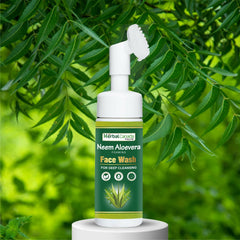 Nettoyant moussant pour le visage au neem et à l’aloe vera Herbal Canada