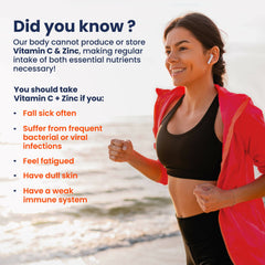 Wellbeing Nutrition Vitamine C biologique + zinc - Comprimés effervescents