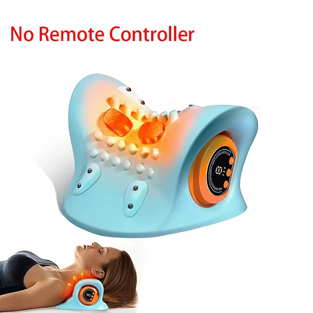 EMS Wireless Neck Massager with Remote Control