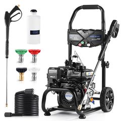 Efurden Gas High Pressure Washer 3500PSI 2.3GPM Portable Power Washer 25ft Hose