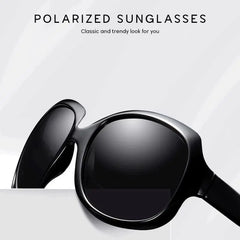 Polarized Women Sunglasses Oversized Anti Reflective UV400 Fashionable Simple Sports Style Drive