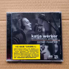 High Fidelity Female Vocal Live Performance Audio CD HiFi Audiophile Recording Studio Black White Portrait Cover Jazz Folk CD