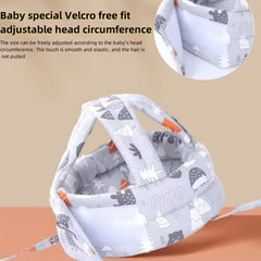 Baby Head Protection Hat for Learning To Walk Breathable Washable Toddler Safety Helmet Anti Fall Impact Soft Cap Baby Pillow