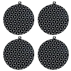 4 PCS/2PCS/1PCS induction hob protector mat induction cooker gasket round silicone induction hob protector mat 22cm