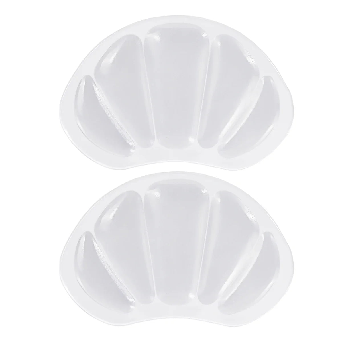 Clear Silicone Foot Cushion Pads Anti-Slip Heel Forefoot Inserts Breathable Comfort Shoe Pads for Men Women High Heels Sneakers