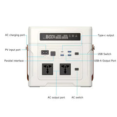 Lifepo4 Battery Solar Generator 1000W 902WH 1804WH 2706WH Portable Power Station 220V 12V Output for Emergency Power Supply