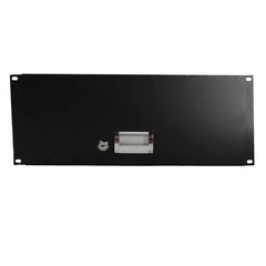 4U Professional Rack Case 19" Steel Plate DJ Drawer Equipment Cabinet with Key