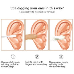 Effective 6Pcs Earwax Cleaning Tool with Spiral Earpick and Ear Curette, Ear Care Tool for Daily Use