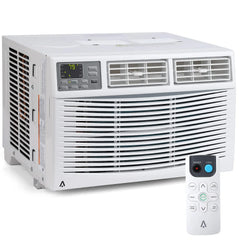 8000 BTU Smart Window Air Conditioner WiFi App Control Quiet Room AC Unit Cools 350 Sq.Ft With 24H Timer For Bedroom