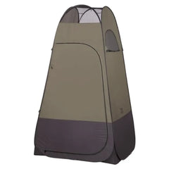 Pop Up Shower Tent with Mesh Window Portable Toilet Privacy Tent 6.9 Feet Removable Rain Cover/UPF 50+