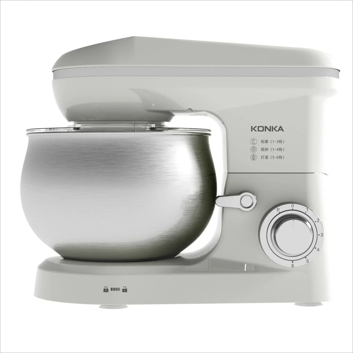 Multifunctional chef machine household small dough mixer kneading dough fully automatic household electric egg beater mixer