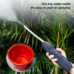 Watering Electric Sprayer Automatic Electric Sprayer Bendable Watering Lithium Rechargeable Water Sprinkler Sprayer 500mAh