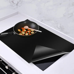 Induction Hob Protector Mat Silicone Induction Cooktop Scratch Cover Large Nonstick Multipurpose Electric Stove Mat Kitchen