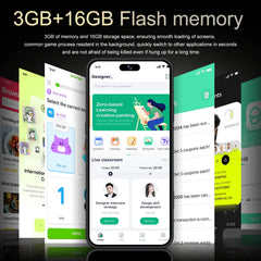 IVMI Smartphone Android 17 Promax  Dual SIM 6.7"Display 3GB RAM 16GB ROM Cellphone WIFI Play Store 4G Mobile Phones