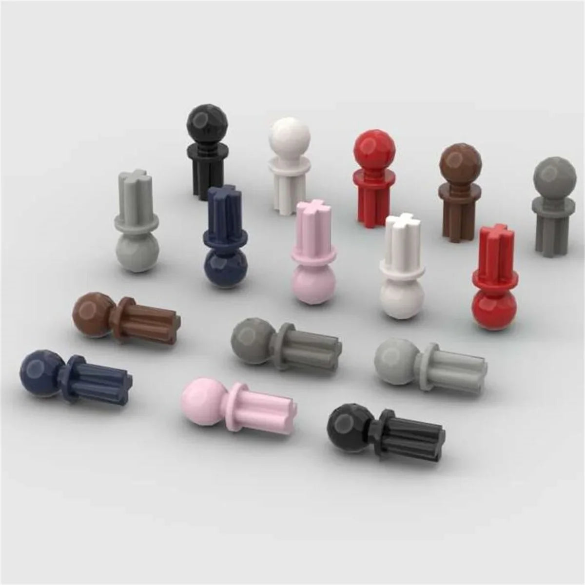 10PCS Puzzle Particle 2736 Axle 1L Building Block Kit With Tow Ball High-Tech Brick Assemble Toy Children Gift