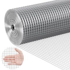 Hardware Cloth 36" 48" x 50'/100' Wire Mesh Roll Chicken Fence 1/2" 19 Ga