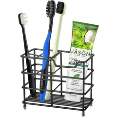 Bathroom Toothbrush Holder 304 Stainless Steel Tooth Brush Holder Toothpaste Holder Stand Bathroom Accessories Organizer