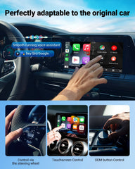 OTTOCAST P3 OttoAibox CarPlay AI Box Wireless Android Auto Smart TV Box Car Accessories for Benz Audi Kia Hyundai VW Toyota