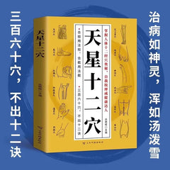 Tianxing Twelve Points Meridian Acupoint Map of The Whole Body of The Human Body