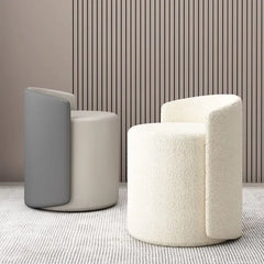 Makeup Stool, Household Dressing Table Stool, Modern Living Room Low Round Stool