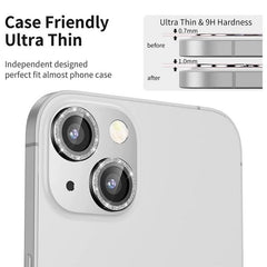 3/1Pcs Luxury Camera Lens Protector For iPhone13 12 11 Pro Max Camera Protective For iPhone 12 13 Mini Back Lens Glass Camera Cover Circle Tempered Glass Protector