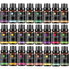 MAYJAM 10ML Essential Oil Lavender Jasmine Eucalyptus Vanilla Sandalwood Bergamot Rosemary Citronella Cinnamon Fragrance Oil