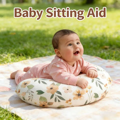 Detachable Infant Support Cushion Breathable Nursing Pillow Cover Baby Sitting Helper for Home Travel Fit 0-12 Months Infants