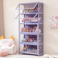 Blind box storage display stand model storage box dustproof building block doll figure display cabinet