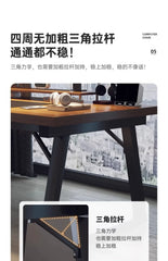 Solid wood computer desk table desktop home double gaming table home bedroom rectangular table writing desk