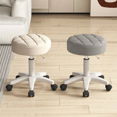 Massage stool Beauty salon stool Lifting rotating round stool Hair manicure Barber shop stool Round stool with wheels