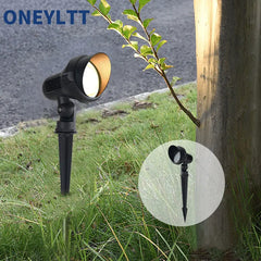 IP65 Outdoor Garden GU10 MR16 220V 110V LED Lawn Spike Light Pond Path Landscape Spot Light Bulbs