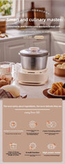 Small dough mixing machine 5L household timed automatic dough kneading machine