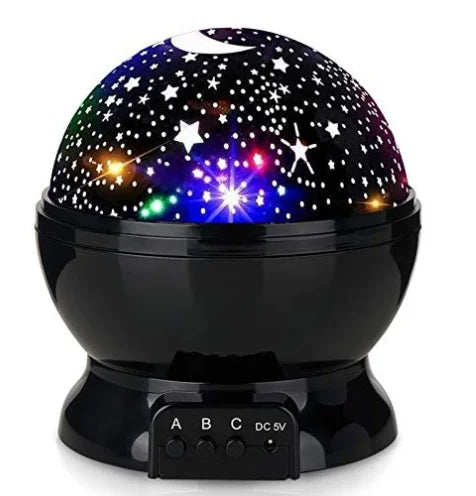 Starry Sky Projector Night Light Projector Baby Lamp Decor Rotating Starry Nursery Moon Galaxy Projector Table Night Lamp