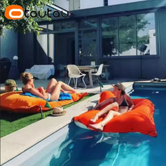 OTAUTAU Outdoor Bean Bag Pillowsac Cover Beach Swim Pool Floats Lounger Bed DD034【No Filler!Need To Buy Filler By Yourself !】