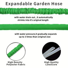 2026 Expandable Magic Hose, High-Pressure Car Wash, 7Water Spraying Functions, Water Gun, Home Garden Watering Hose garden hose