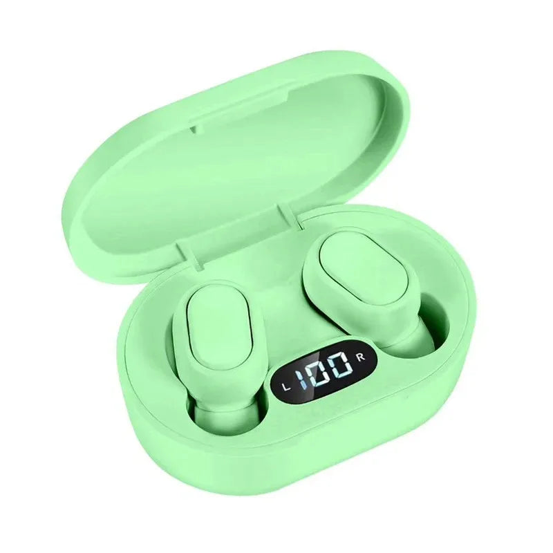 E7S TWS Earphone Bluetooth Headphones with Mic 9D Stereo Hifi Earbuds Wireless  Headse