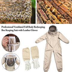 Bee Outfit Bee Suit Gloves Bee Suit with Gloves Beekeeping Protective Suits Beekeeper Suit Bee Keeper Gear Coveralls Bee Outfit