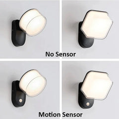 Courtyard Wall Lamps with Sensor Outdoor Waterproof Wall Lamps Villa Entrance and Terrace Lighting Lamps, Outdoor Balcony Lamps