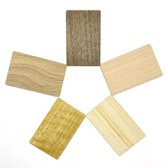 Hotel RFID Access Control NFC Wooden Cards 13.56MHz NFC215 Chip Eco-Friendly Material Wholesale Custom Logo NFC Wooden Tag Card