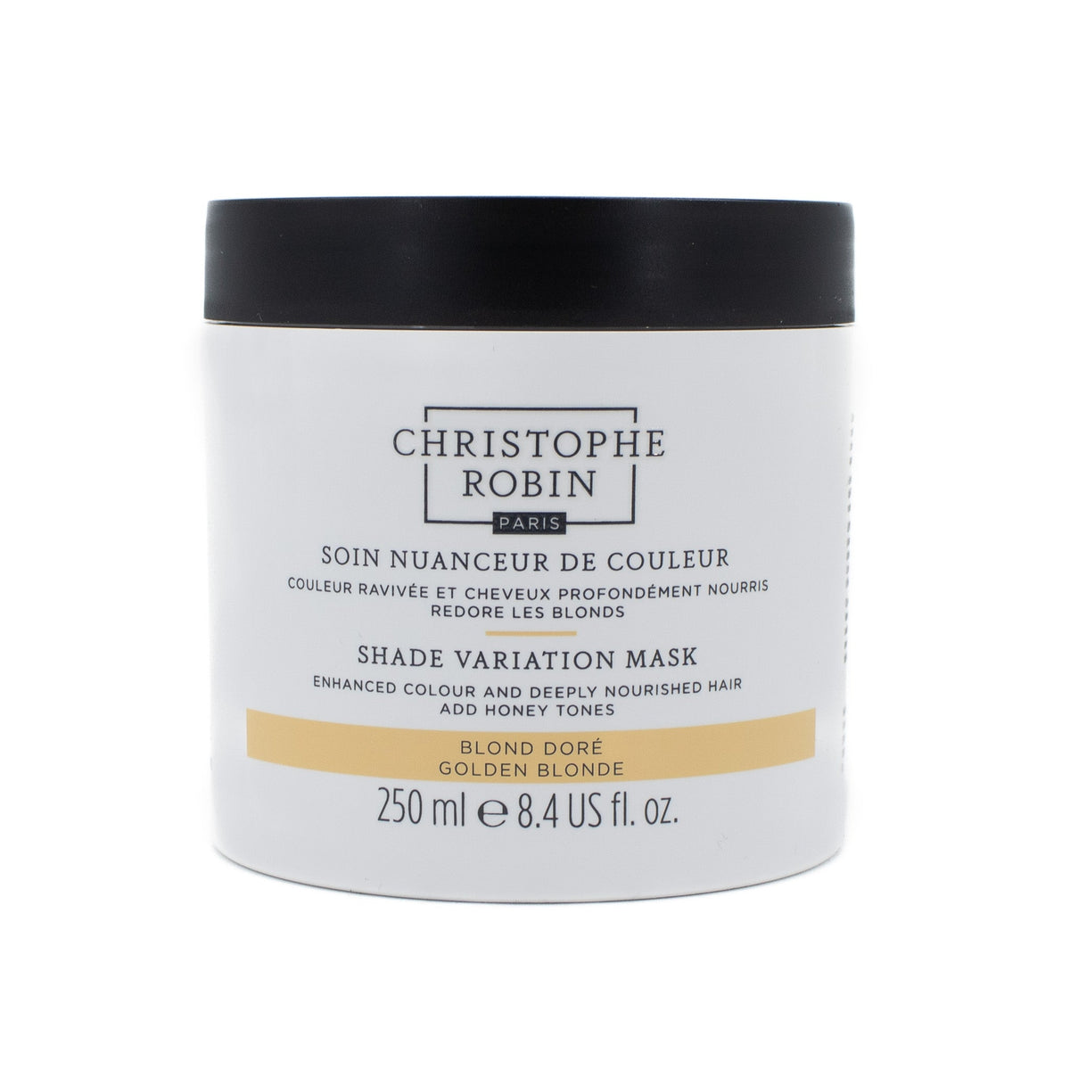 Christophe Robin Masque raviveur de couleur GOLDEN BLONDE 8.4oz - Boîte imparfaite