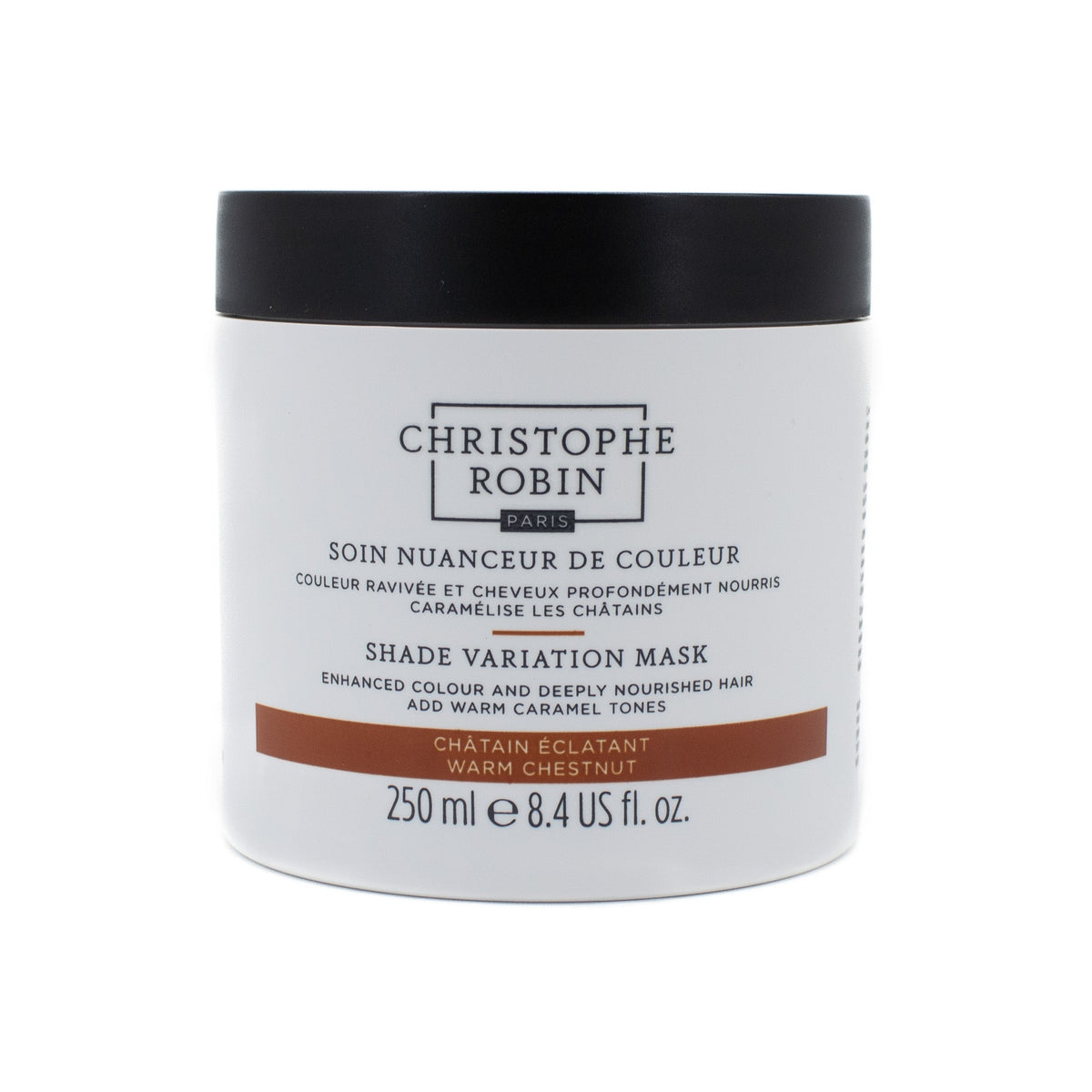 Christophe Robin Masque raviveur de couleur WARM CHESTNUT 8.4oz - Boîte imparfaite