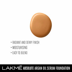 Lakme Absolute Argan Oil Serum Foundation - Cool Cinnamon