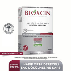 Bioxcin Botanical Shampoo for Hair Loss - Hypoallergenic, Paraben-Free, 10.14 fl oz