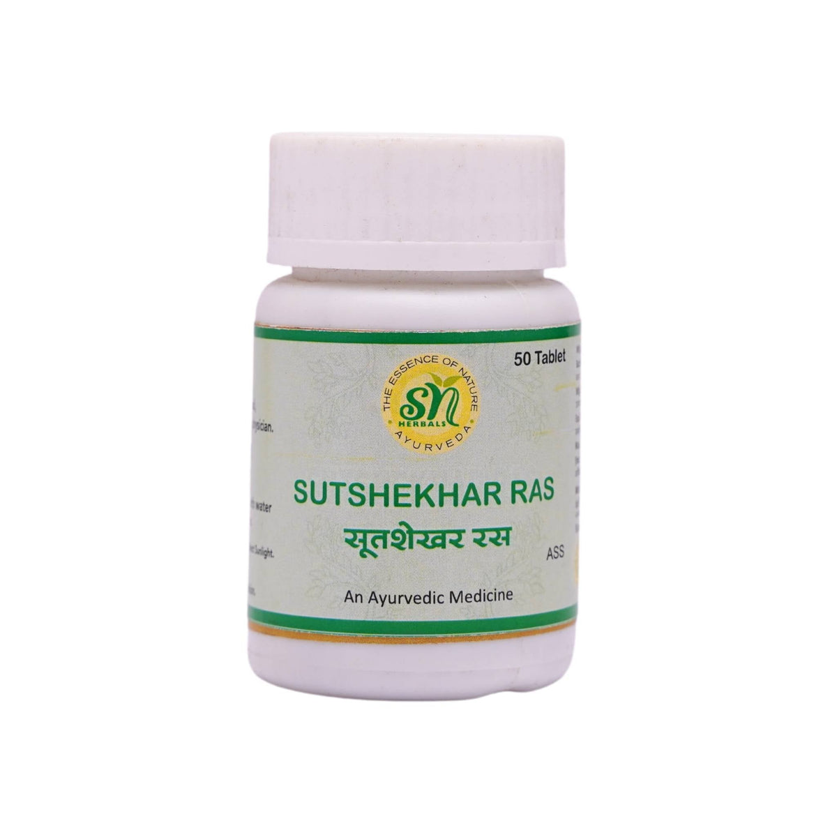 Tabletas SN Herbals Sutshekhar Ras