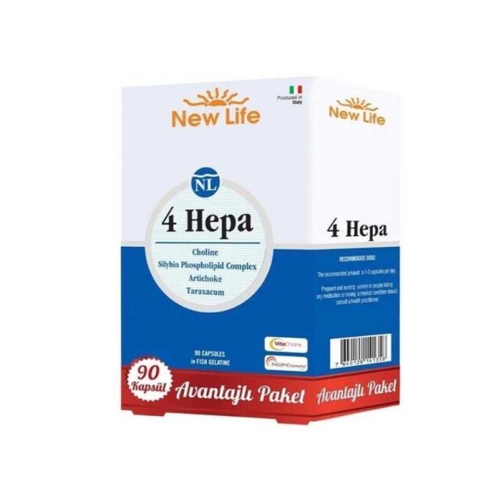 New Life 4 Air Purifier Capsules - HEPA Filtration for Improved Indoor Air Quality, 90 Soft Capsules