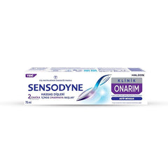 Sensodyne Sensitive Teeth Toothpaste - Clinical Repair, Active Whitening, 2.54 fl oz